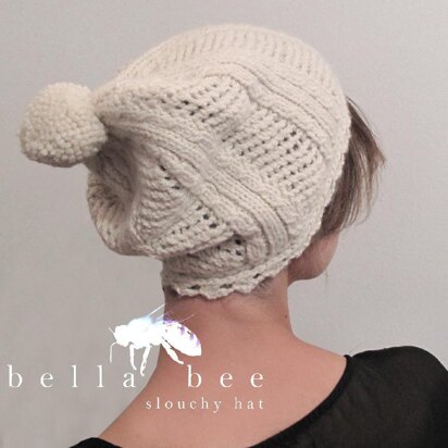 Bella bee slouchy hat