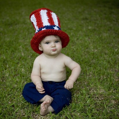 Uncle Sam Baby Hat 4th of July