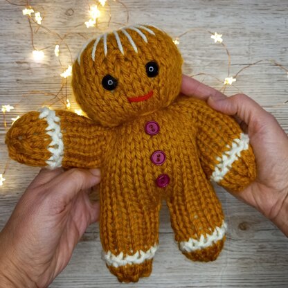 Big cuddly gingerbread man