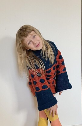 Honeycomb Tunic For Little Miss