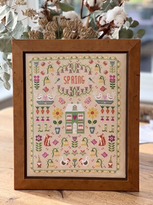 Historical Sampler Company Spring Garden