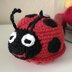 Lacey the Ladybug Scrubby Amigurumi