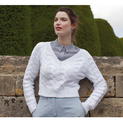 Winterson Jumper in Rowan Summerlite DK - Downloadable PDF