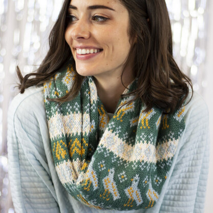 Universal Yarn Partridge Cowl Kit