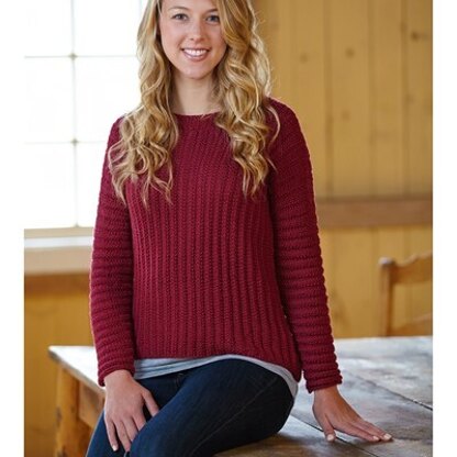 701 Dagna Pullover - Jumper Knitting Pattern for Women in Valley Yarns Haydenville