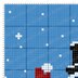 C2C CROCHET PATTERN Frosty Snowman Graph Blanket Plaid Home Decor Afghan