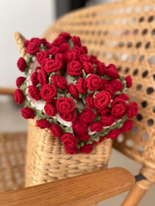 Rose Bouquet Blanket
