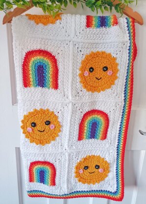 Rainbow Sunshine Blanket