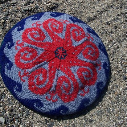 Octopus tam - knitting pattern
