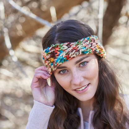 Fresia Headband in Berroco Coco - Downloadable PDF