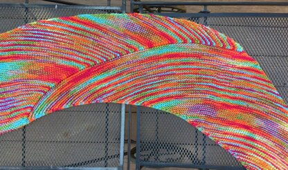 Bird of Paradise Shawl