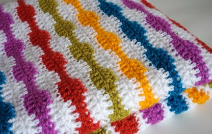 Brody Baby Blanket UK Crochet Terms