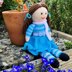 Pansy Rag Doll Knitting Pattern - Toy Knitting Pattern.