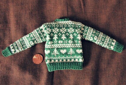 1:6th scale Nordic style sweater