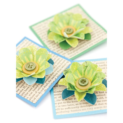 EK Success Large Punch - Retro Flower, 2"