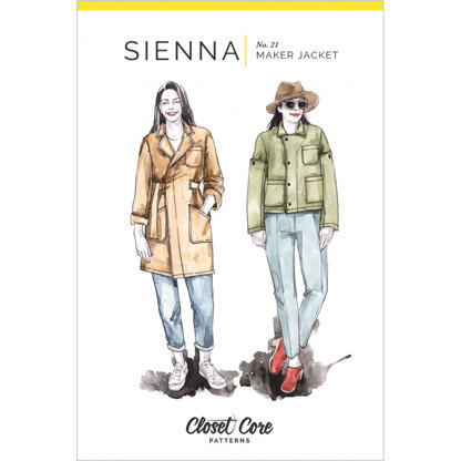 Closet Core Patterns Sienna Maker Jacket CCP21 - Sewing Pattern