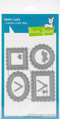 Lawn Fawn Lawn Cuts Custom Craft Die - Mini Picture Frames