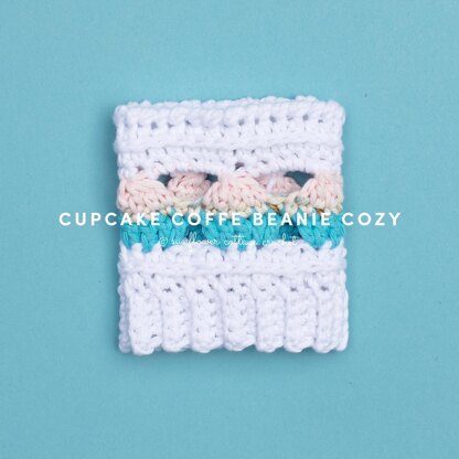 Cupcake Coffee Beanie Cozy