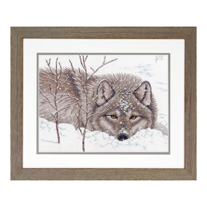 Dimensions Snow Daze Cross Stitch Kit - 35.56cm x 25.40cm