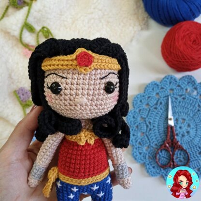 Heroic Warrior-Inspired Amigurumi Crochet Pattern – Digital PDF Fanart