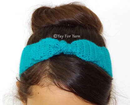 Knotted Bow Headband