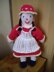 Victorian Soft Knitted Dolly