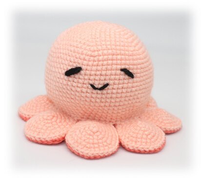 Crochet Reversible Octopus, Double-sided Octopus Pattern