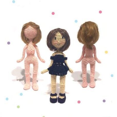 Small Doll Valentina . base body