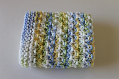 Moss Stitch Dishcloth