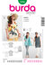 Burda Style T-Shirt Sewing Pattern B7098 - Paper Pattern, Size 18-34