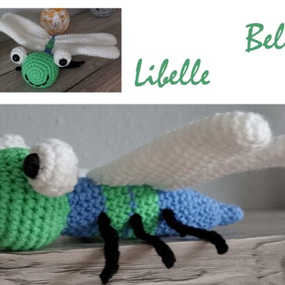 Amigurumi Häkelanleitung für die Libelle Bella ♥