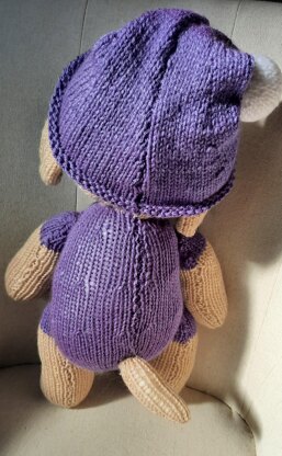 Sleepy Puppy Knitting Pattern