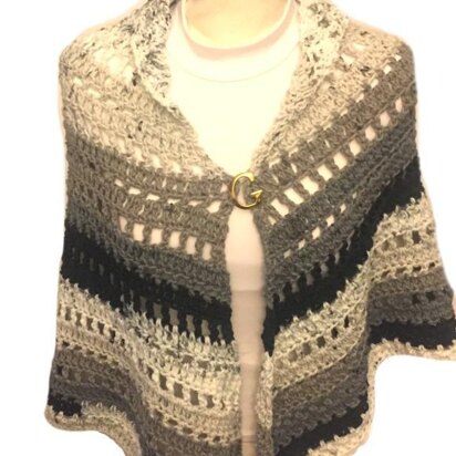 Cookies and Cream Shawl