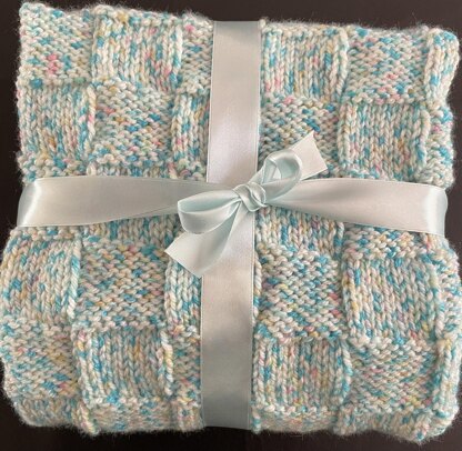 Beginner Reversible Baby Blanket