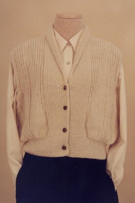 MS 103 Shawl Collar Vest