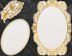 Artdeco Creations Couture Creations Esthetica Cut, Foil & Emboss Nesting Dies - Peacock Frames