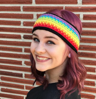 Rainbow Bright Headband