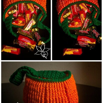 Pumpkin Trick or Treat Bag