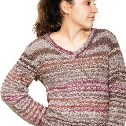 Chamaeleon Sweater in Adriafil Mistero - Downloadable PDF