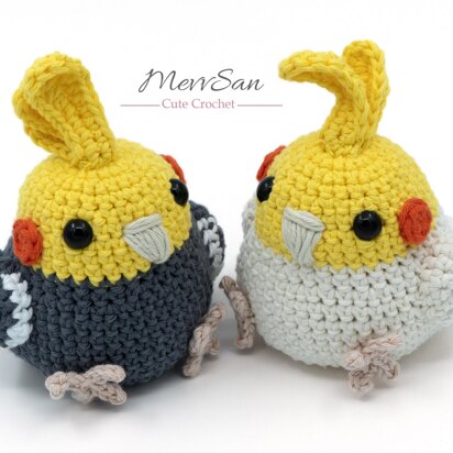 Amigurumi Cockatiel