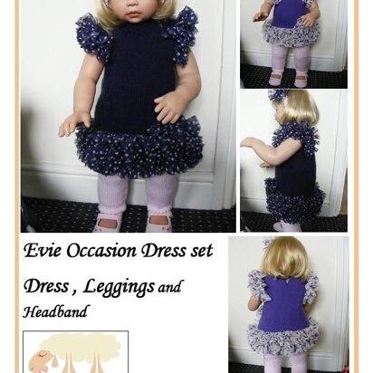 Evie Dress and Leggings - knitting pattern