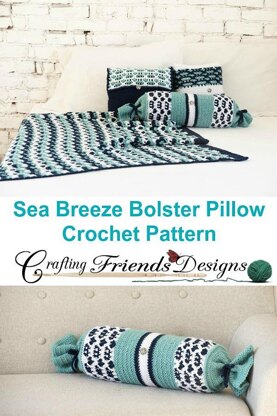 Sea Breeze Bolster Pillow