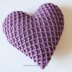 Waffle Heart Pillow