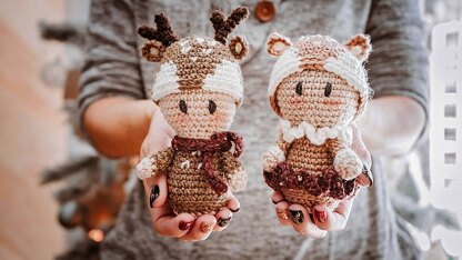 Cute Amigurumi Crochet Deer