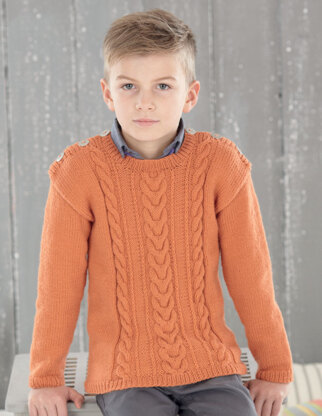 Wrap Neck and Round Neck Sweaters in Sirdar Snuggly DK - 4584 - Downloadable PDF