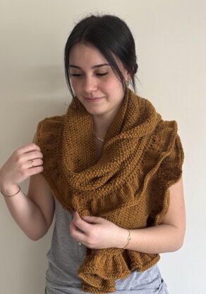 Ruffled Wrap