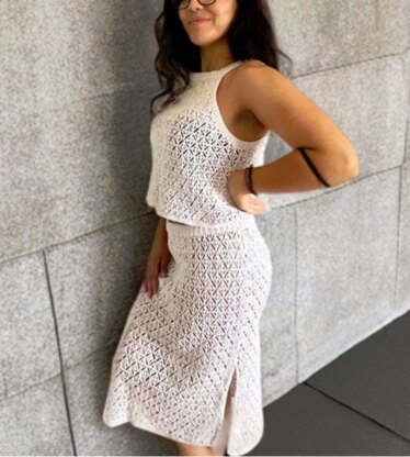 Diamond Lace Summer Set