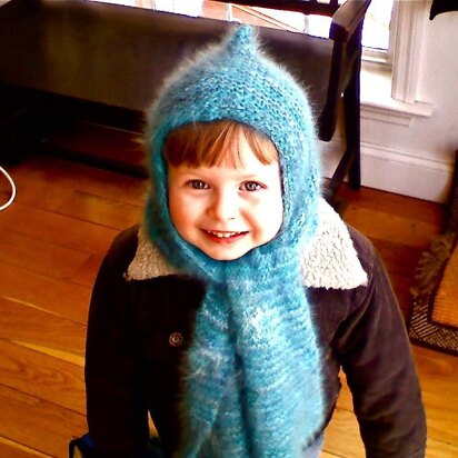 Linus Elf Hooded Hat Scarf