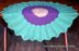 Passion Flower Circular Lace Baby Blanket