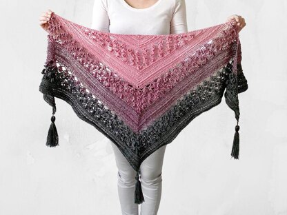 Vela Flower Friend Shawl